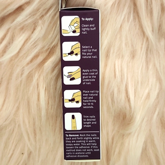 Brand New SALON PERFECT MANI-TO-GO REUSABLE FALSE NAILS-M - Picture 4 of 4